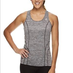 NWT! Reebok Dynamic Training Tank - black/gray